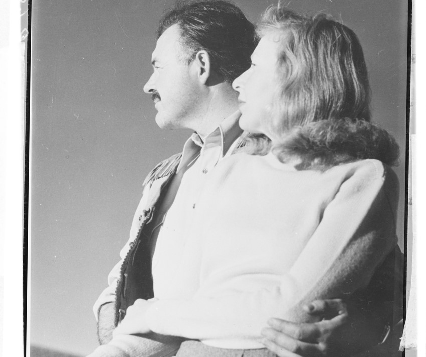 Ernest Hemingway and Martha Gelhorn circa 1940