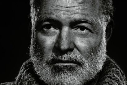 Iconic image of Ernest Hemingway