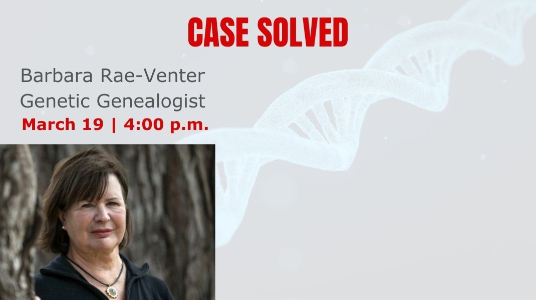 Case Solved with Barbara Rae-Venter