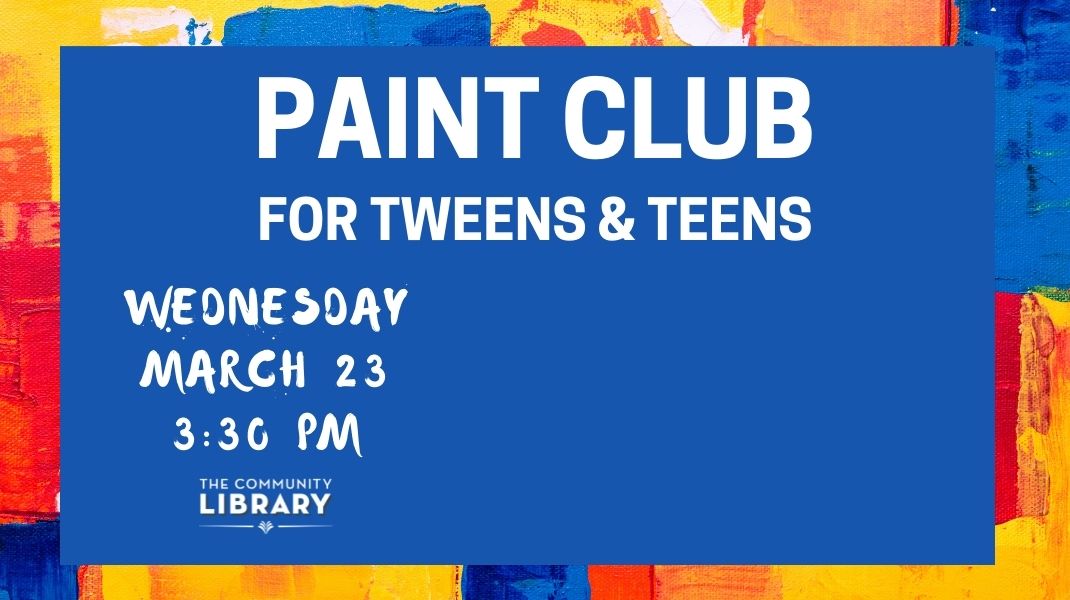 Paint Club for Tweens & Teens