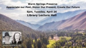 Warm Springs Preserve: Appreciate our Past, Honor Our Present, Create Our Future