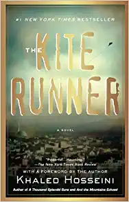 Book Cover, The Kite Runner