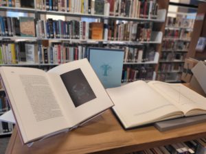 Arion Press Library Display