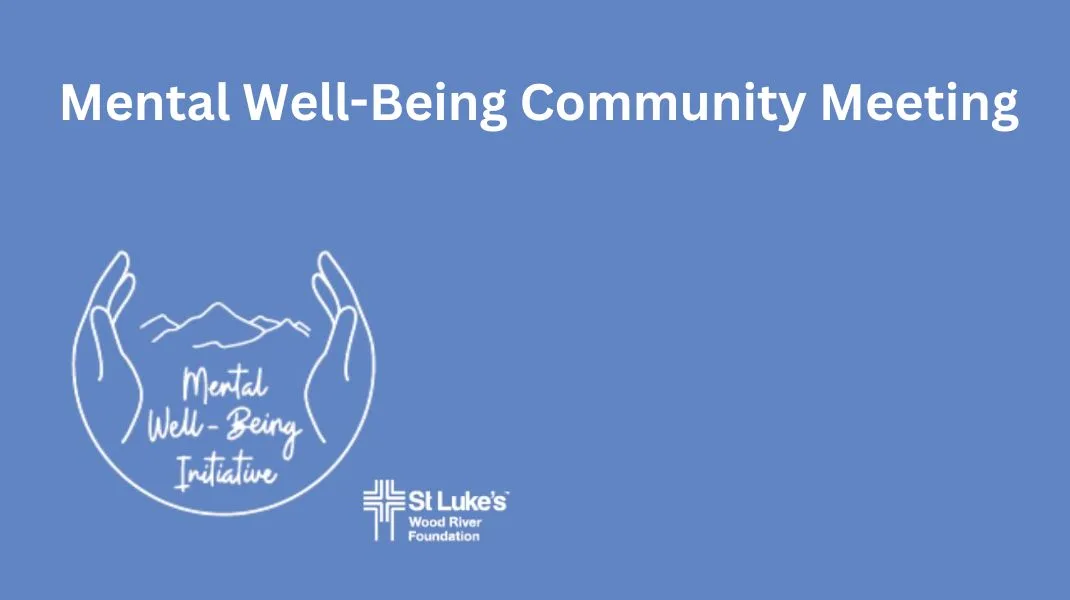 Mental Well-Being Community Meeting