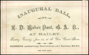Advertisement for Hailey Ball
