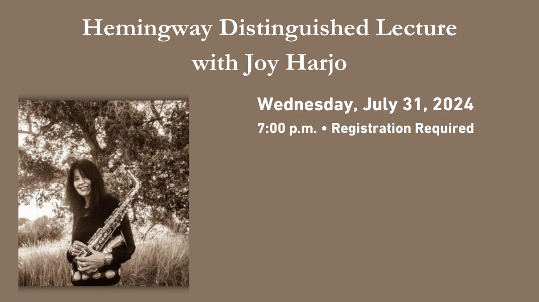 Slider Hemingway Lecture Joy Harjo HDL