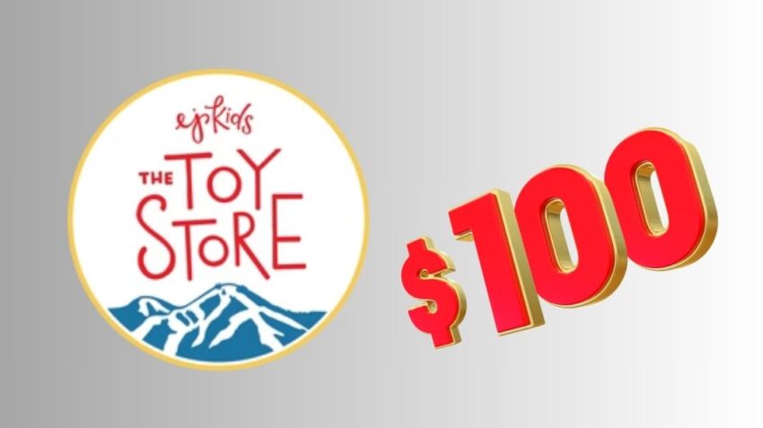 Toy Store 100 dollar gift card