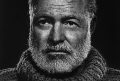 Hemingway Portrait by Yousef Karsh 1957