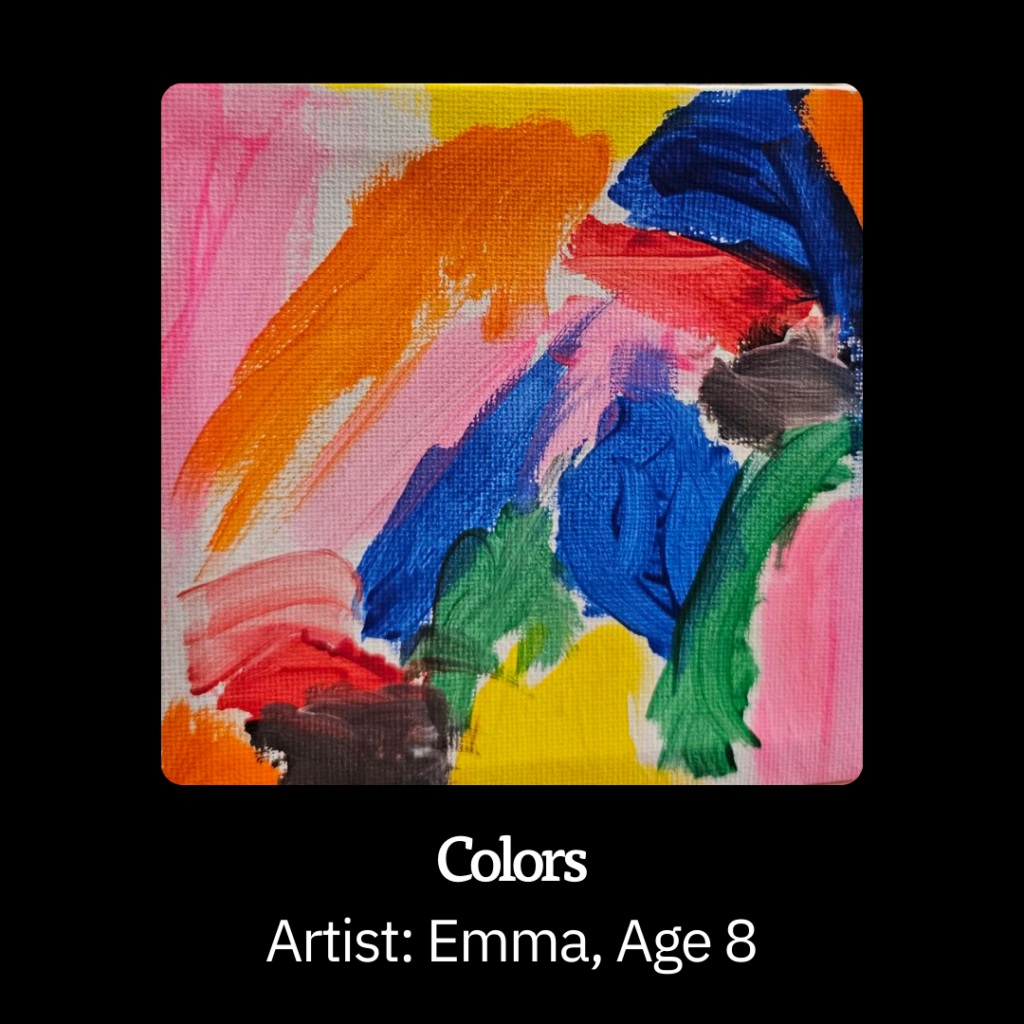 Tiny Art Colors by Emma Age 8