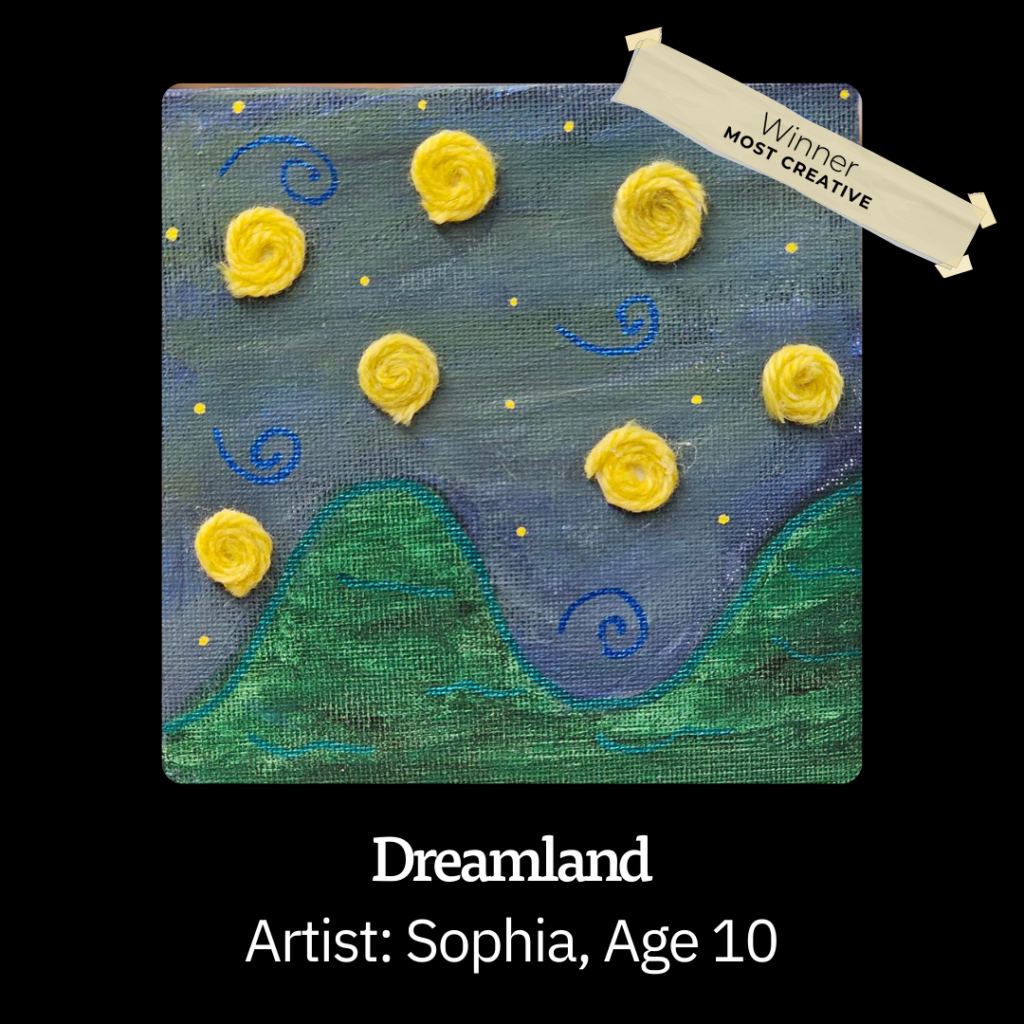 Tiny Art Dreamland by Sophia Age 10