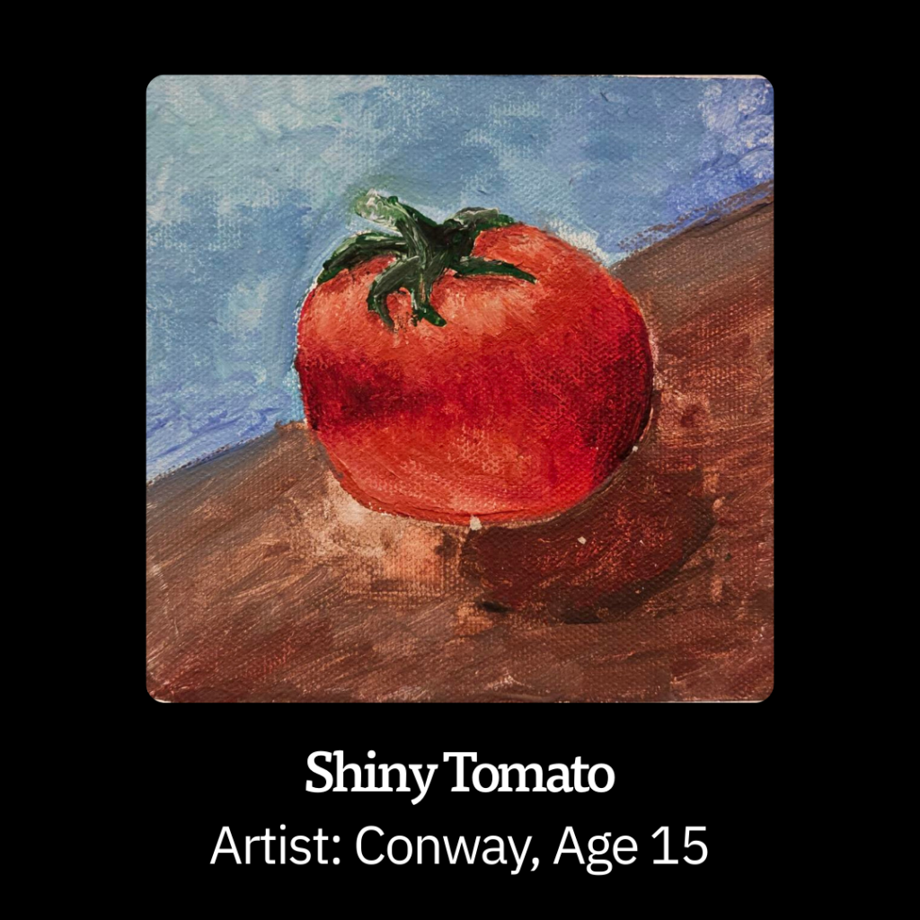 Tiny Art Shiny Tomato by Conway Age 15