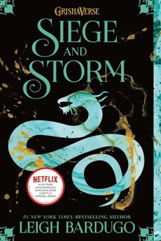 Large serpent twisting across the cover. 
