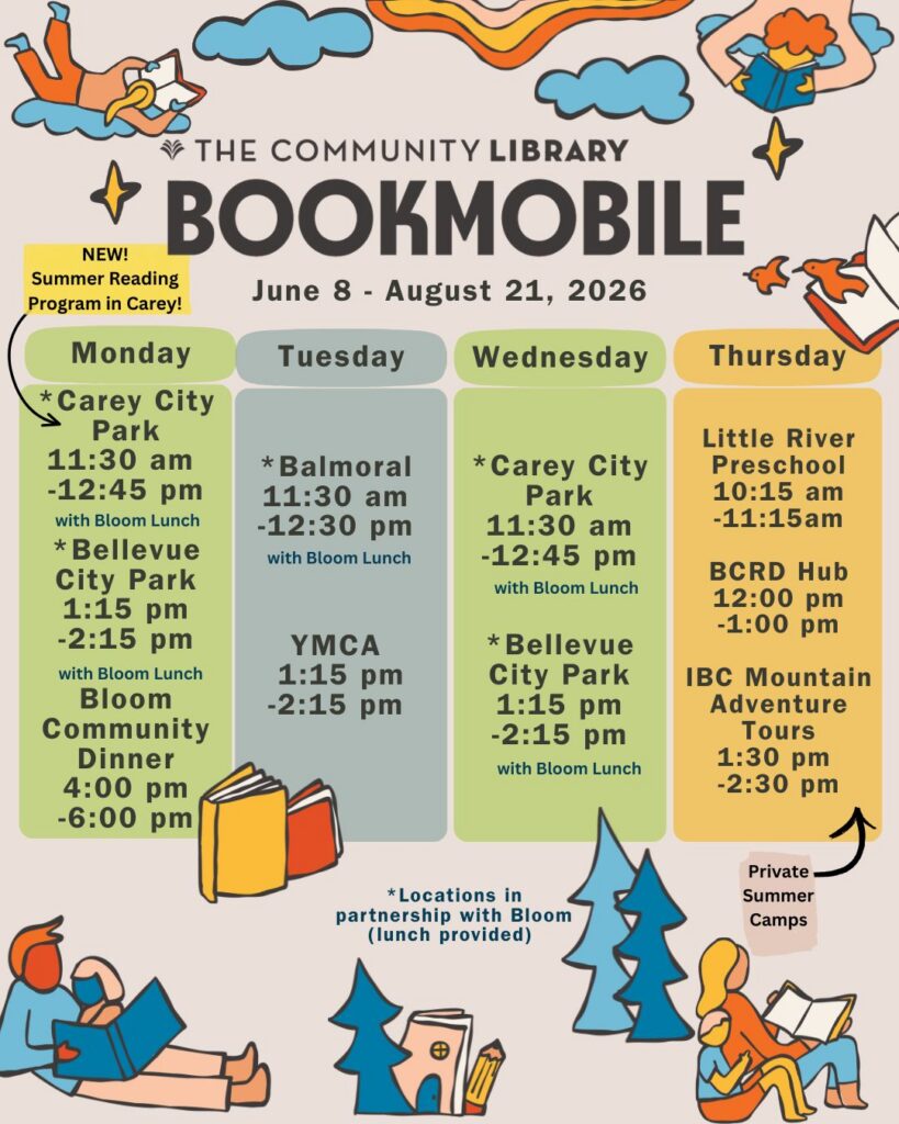 Bookmobile June - Aug 2026 English