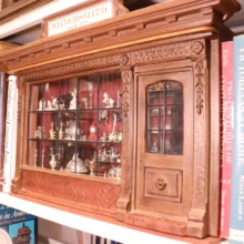 A store of silver and porcelain! Silversmith Storefront Dollhouse